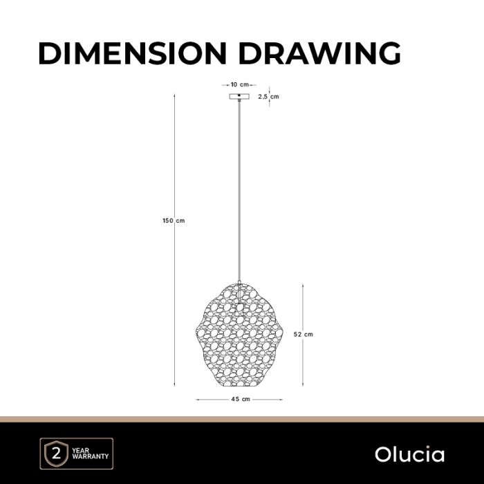 Design pendant light black, Sep