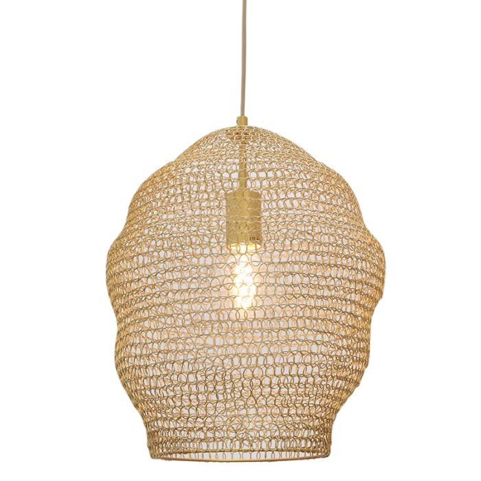 Design pendant light gold, Sep