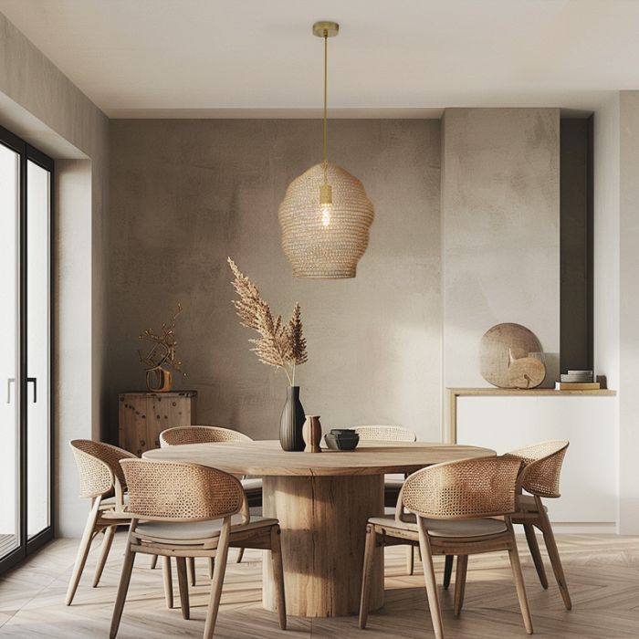 Design pendant light gold, Sep