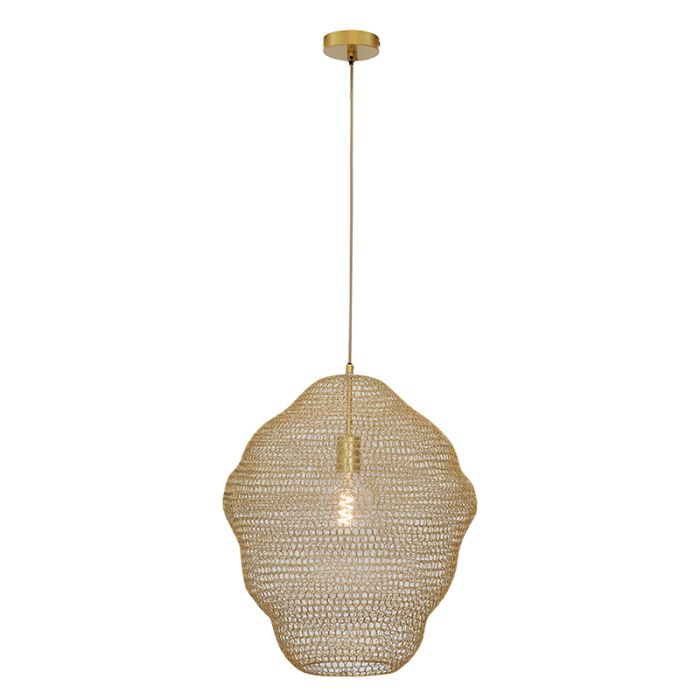 Design pendant light gold, Sep