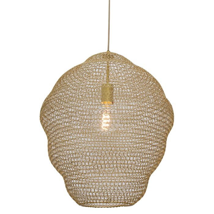 Design pendant light gold, Sep