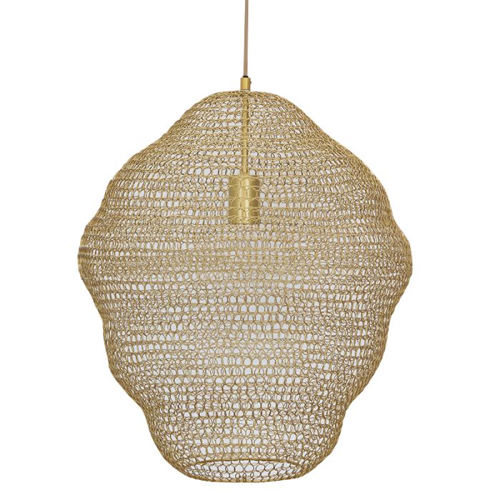 Design pendant light gold, Sep