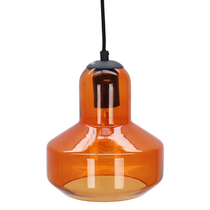 Design pendant light orange, Sabina