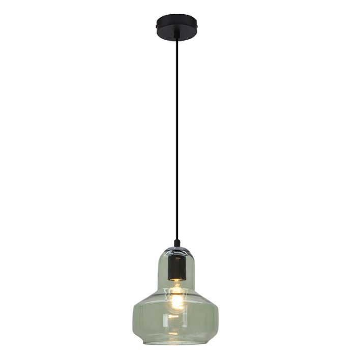 Design pendant light green, Sabina