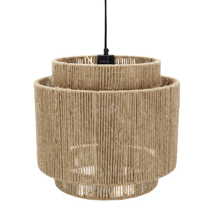 Rustic pendant light brown, Sanny
