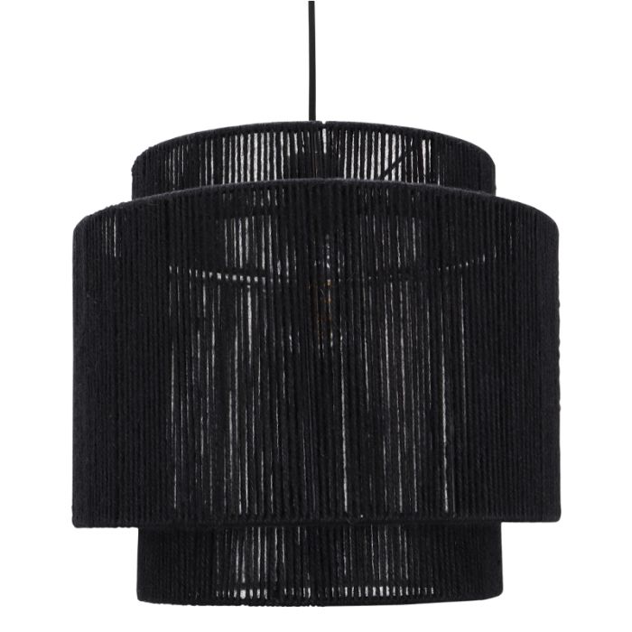 Rustic pendant light black, Sanny