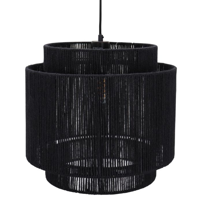 Rustic pendant light black, Sanny