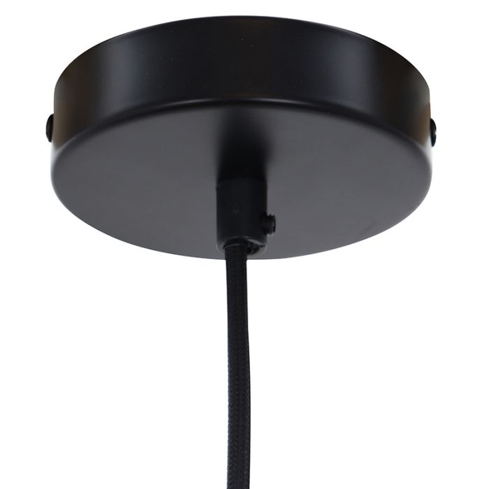 Rustic pendant light black, Sanny