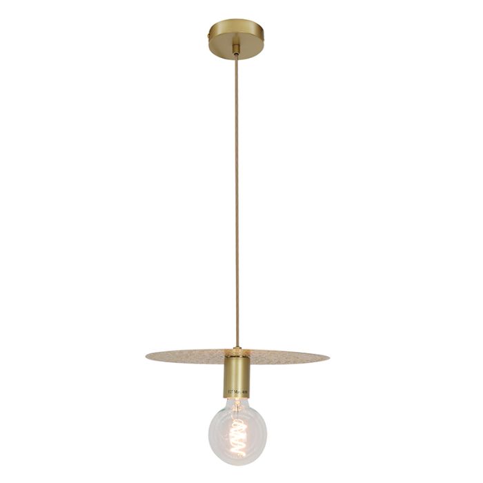 Design pendant light brass, Sienna