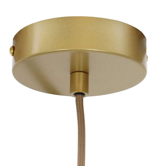 Design pendant light brass, Sienna
