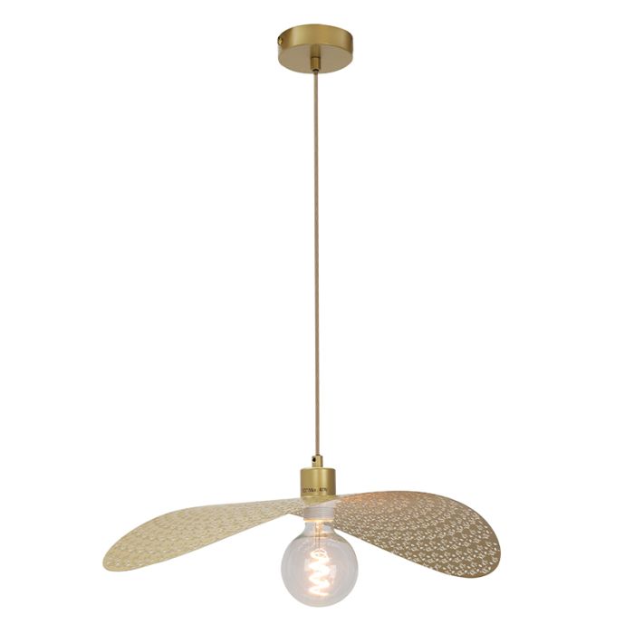Design pendant light brass, Sienna