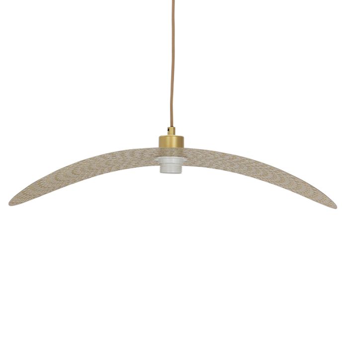 Design pendant light brass, Sienna