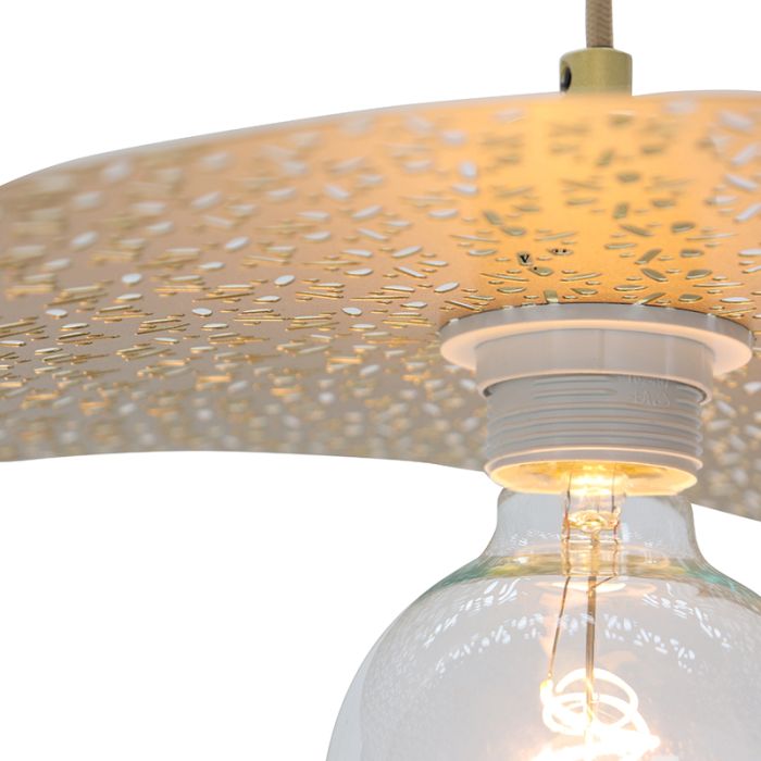 Design pendant light brass, Sienna