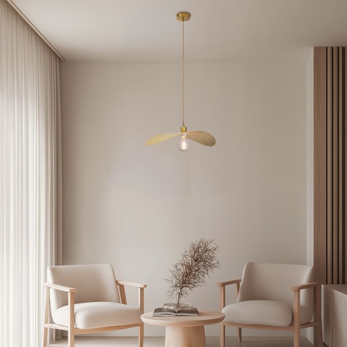 Design pendant light brass, Sienna