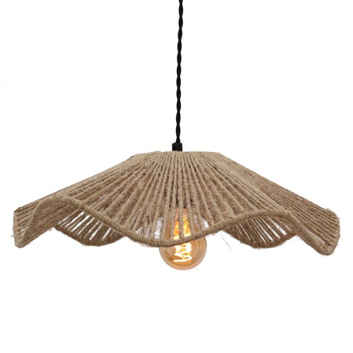 Rustic pendant light brown, Annelot