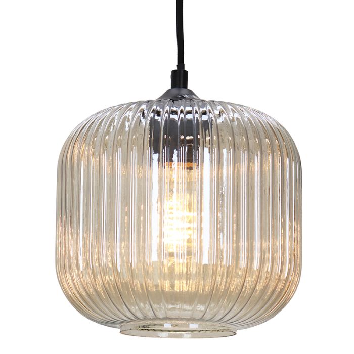 Design pendant light amber, Charlois