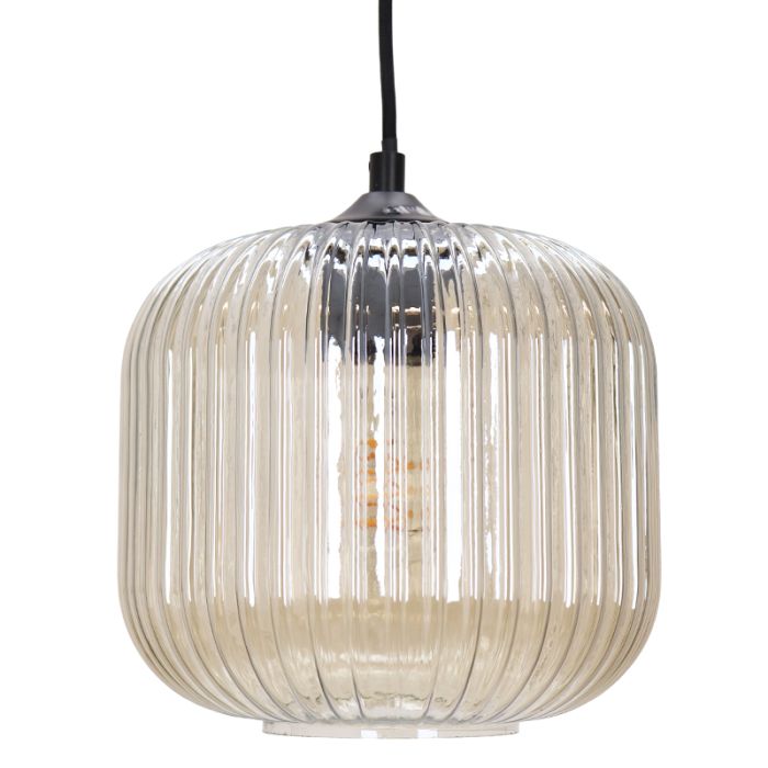 Design pendant light amber, Charlois
