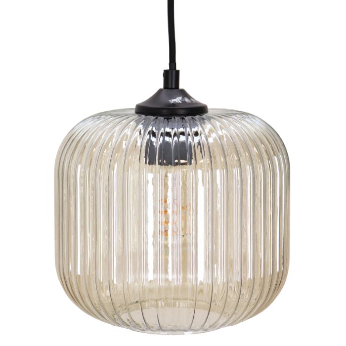 Design pendant light amber, Charlois