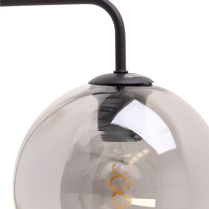 Design wall light grey, Giada, with switch