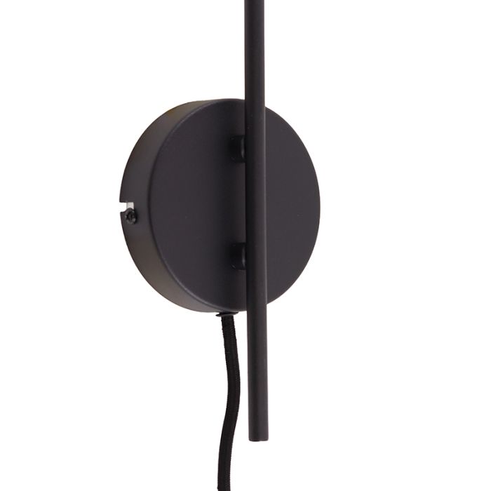Design wall light grey, Giada, with switch