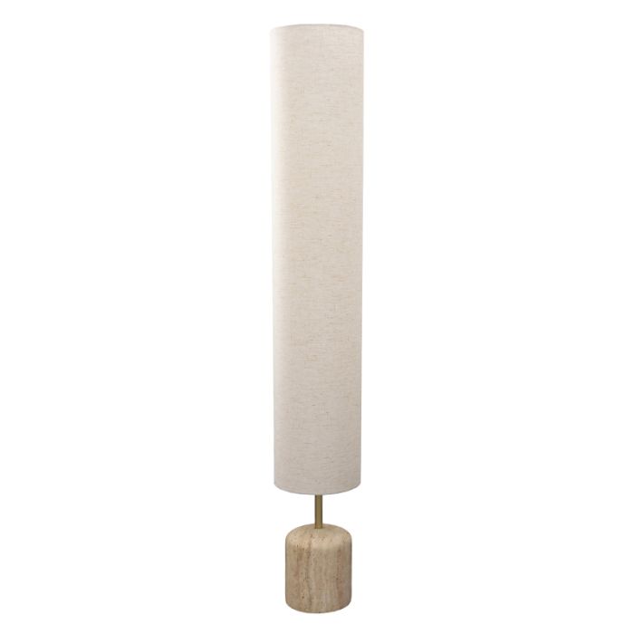 Modern floor lamp beige, Ghislaine, with switch