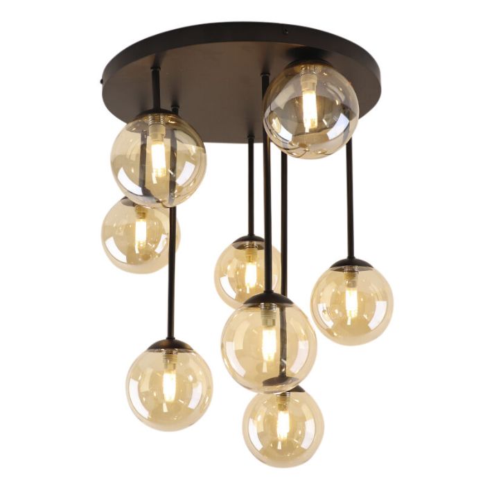 Design ceiling light amber, Stacy