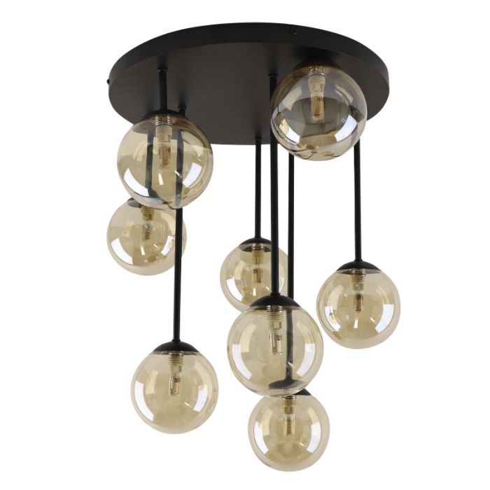 Design ceiling light amber, Stacy
