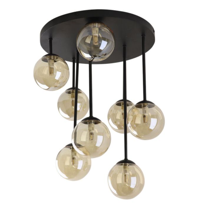 Design ceiling light amber, Stacy