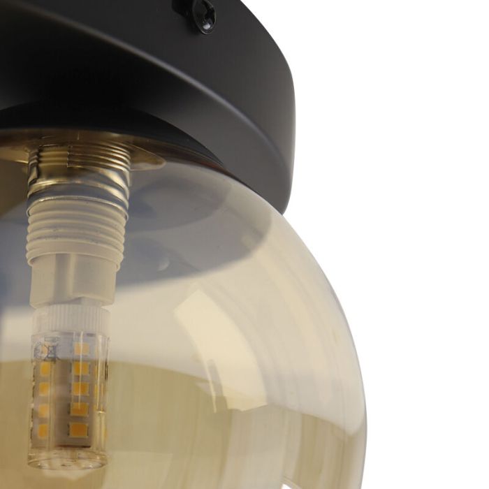 Design ceiling light amber, Stacy