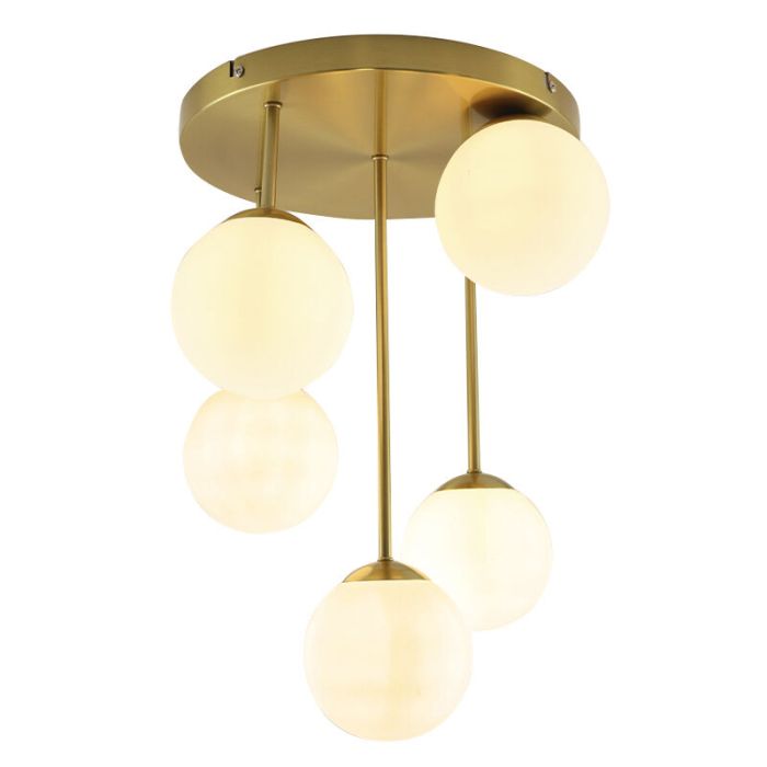 Design ceiling light brass, Stacy
