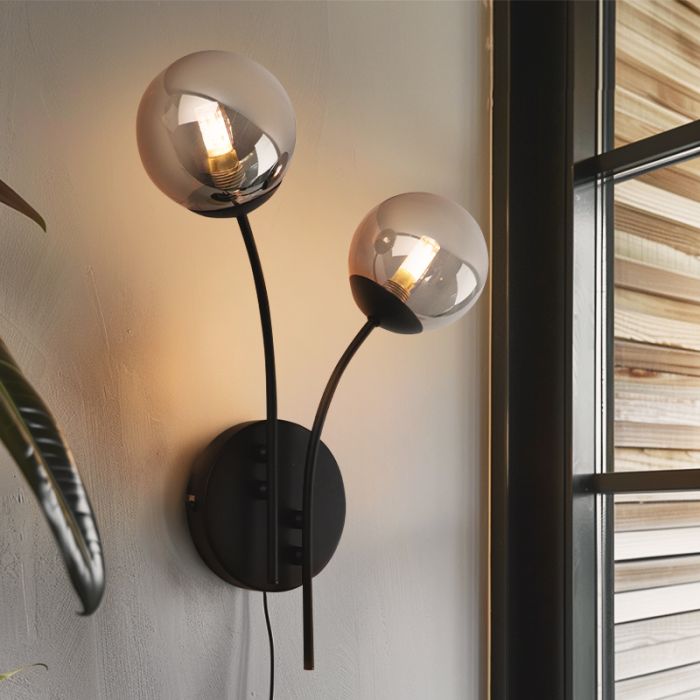 Design wall light grey, Stacy