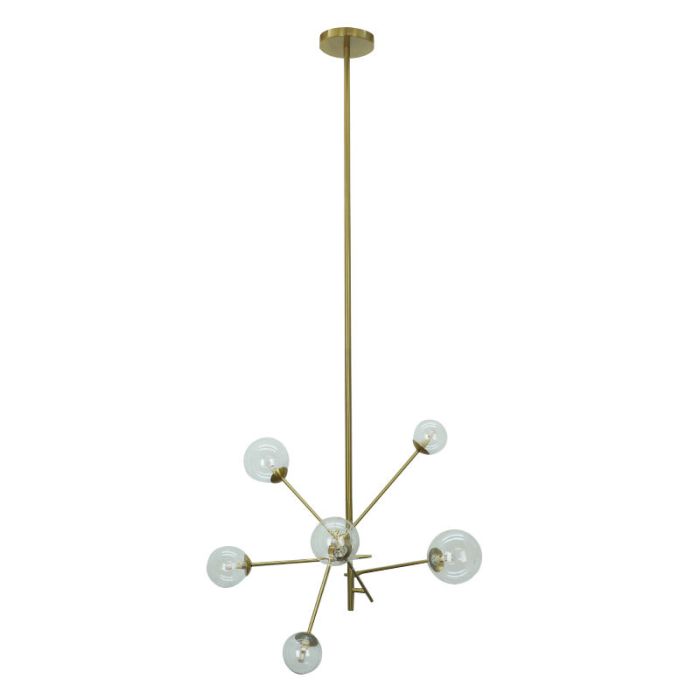Design pendant light gold, Kaily