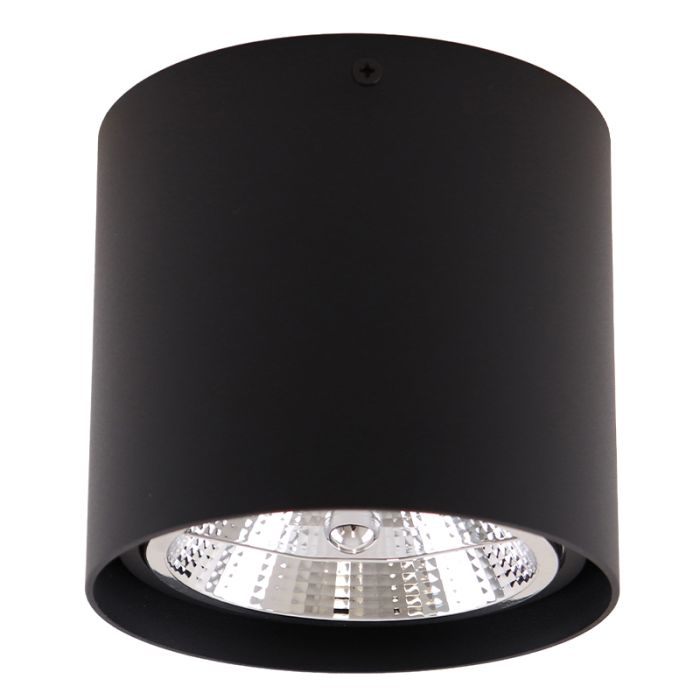Modern surface mounted downlight black, Mario