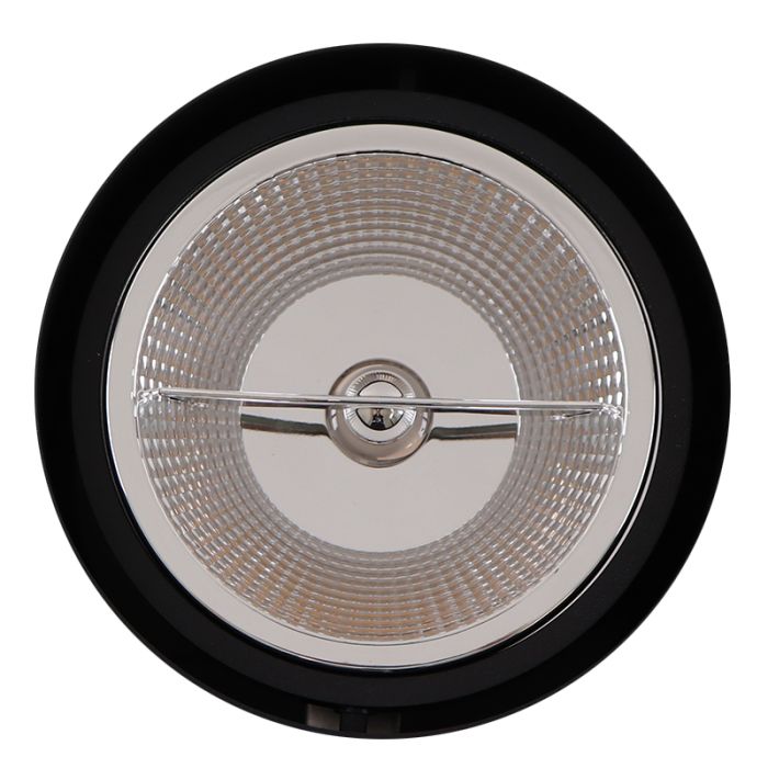 Modern surface mounted downlight black, Mario