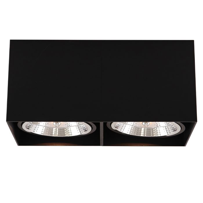 Modern surface mounted downlight black, Mario