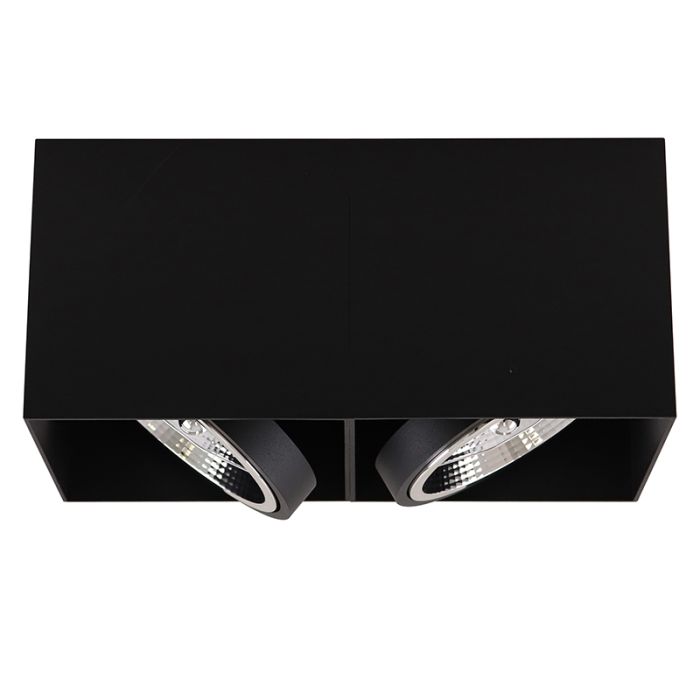 Modern surface mounted downlight black, Mario