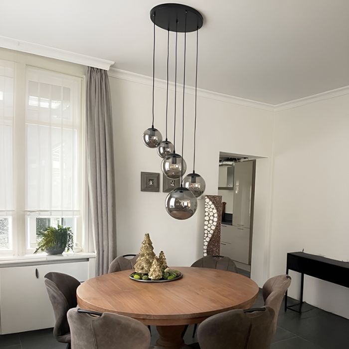 Design pendant light black, Dolf