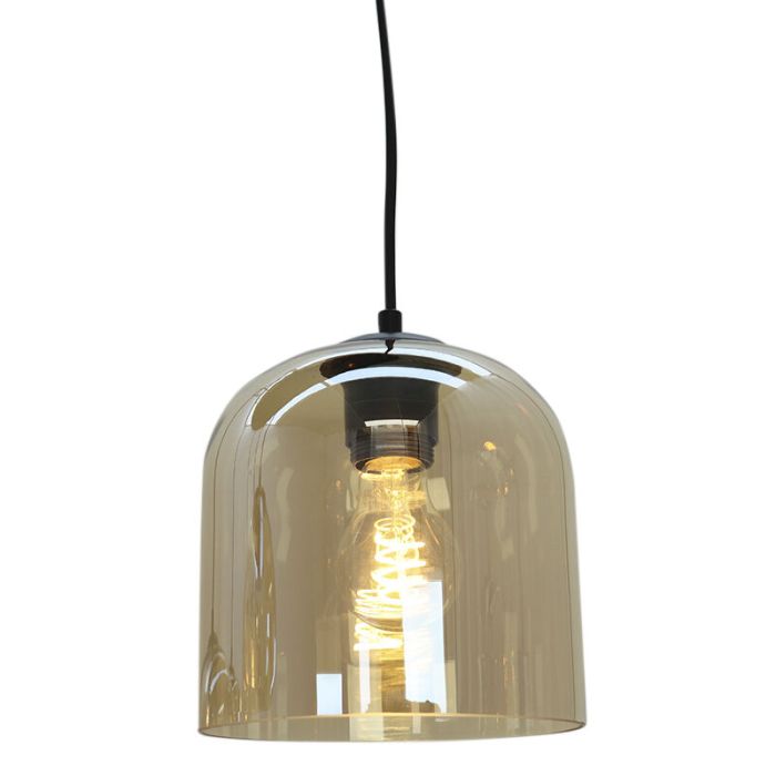 Modern pendant light amber, Caia
