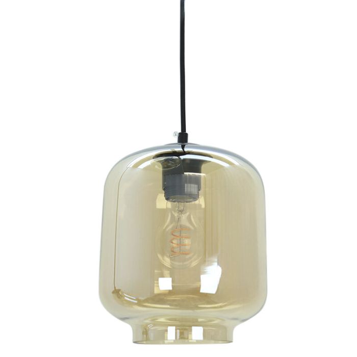 Modern pendant light amber, Caia