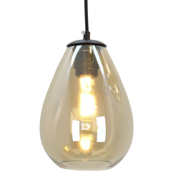 Modern pendant light amber, Caia