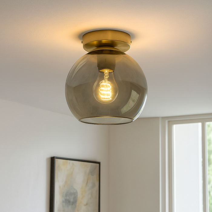 Design ceiling light grey, Giada