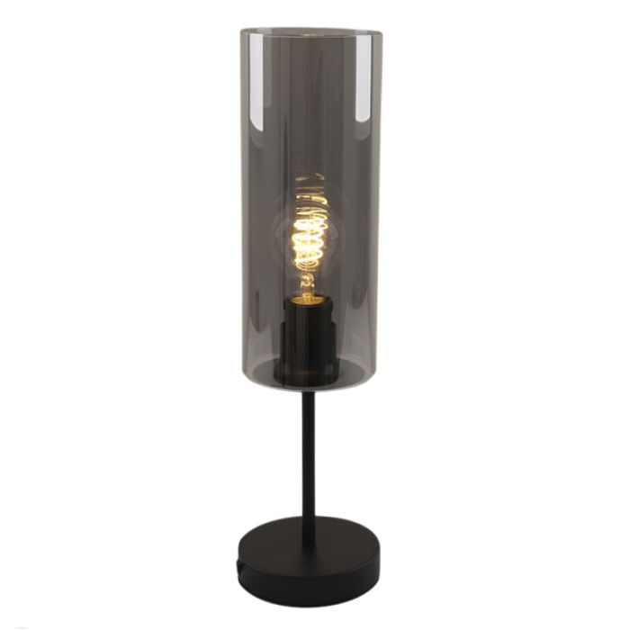 Modern table lamp grey, Gaya, with switch