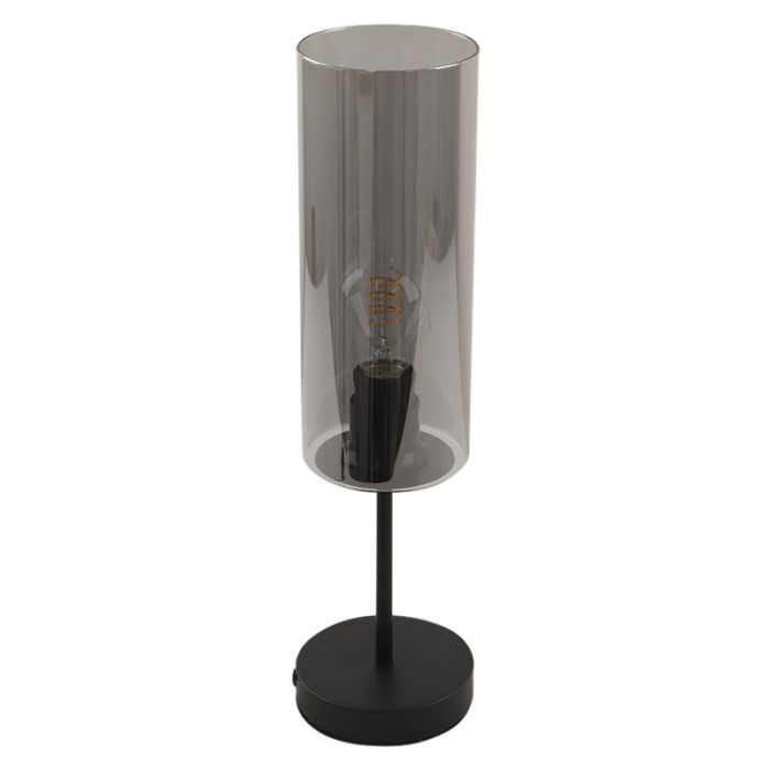 Modern table lamp grey, Gaya, with switch