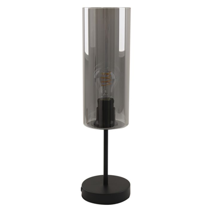 Modern table lamp grey, Gaya, with switch