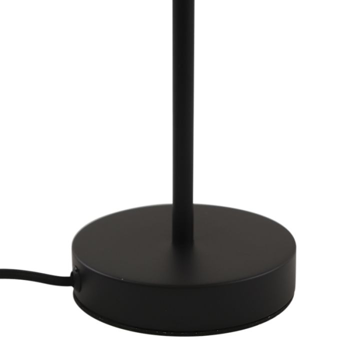 Modern table lamp amber, Gaya, with switch