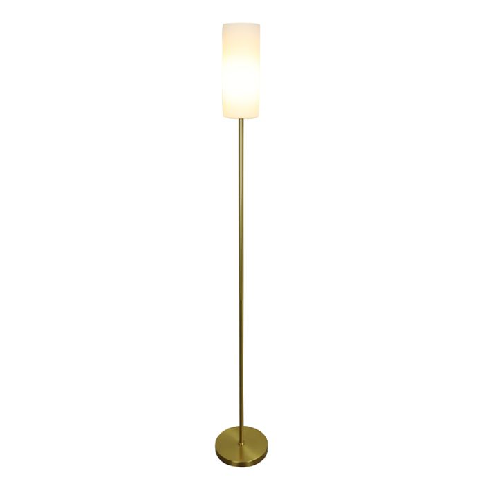 Modern floor lamp white, Gaya, with switch