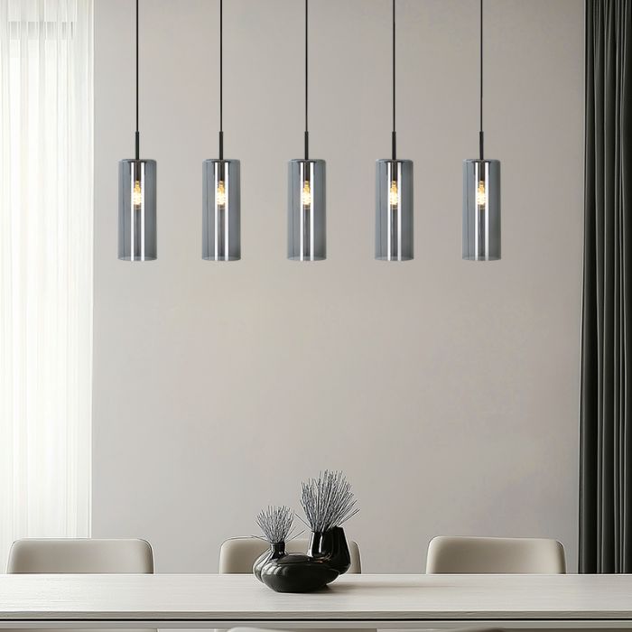 Modern pendant light grey, Gaya