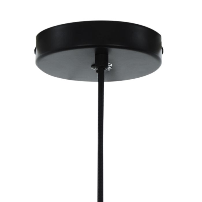 Rustic pendant light black, Jana