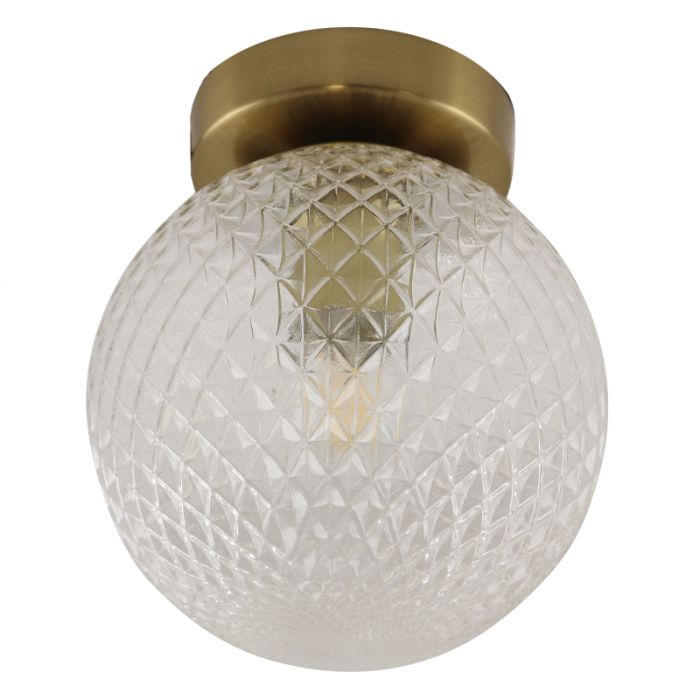 Retro ceiling light transparent, Johnson