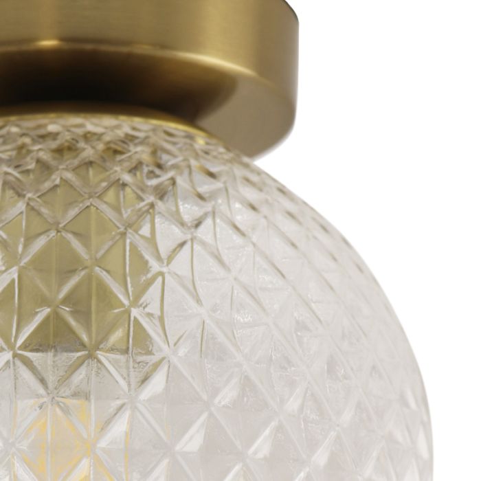 Retro ceiling light transparent, Johnson